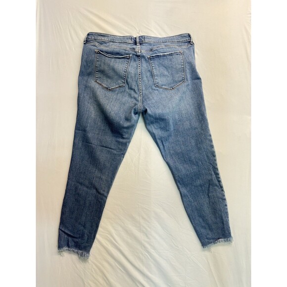 ABERCROMBIE & FITCH Women's The Super Skinny Ankle High Rise size 35/20R Jean - Picture 3 of 7